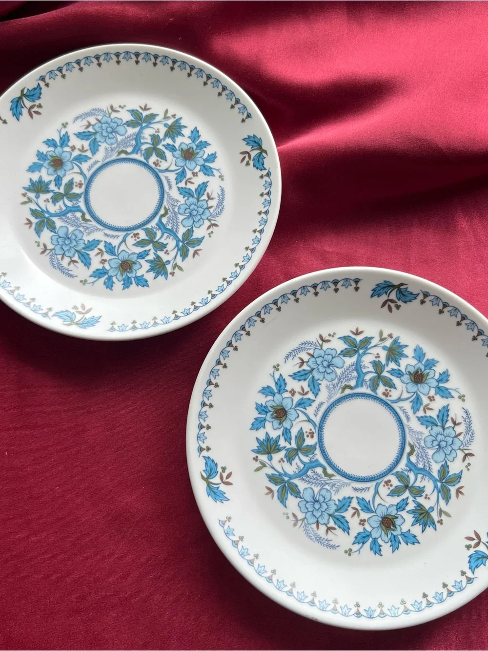 Noritake Progression China Japan Blue Moon 9022 - Set of 2 Plates